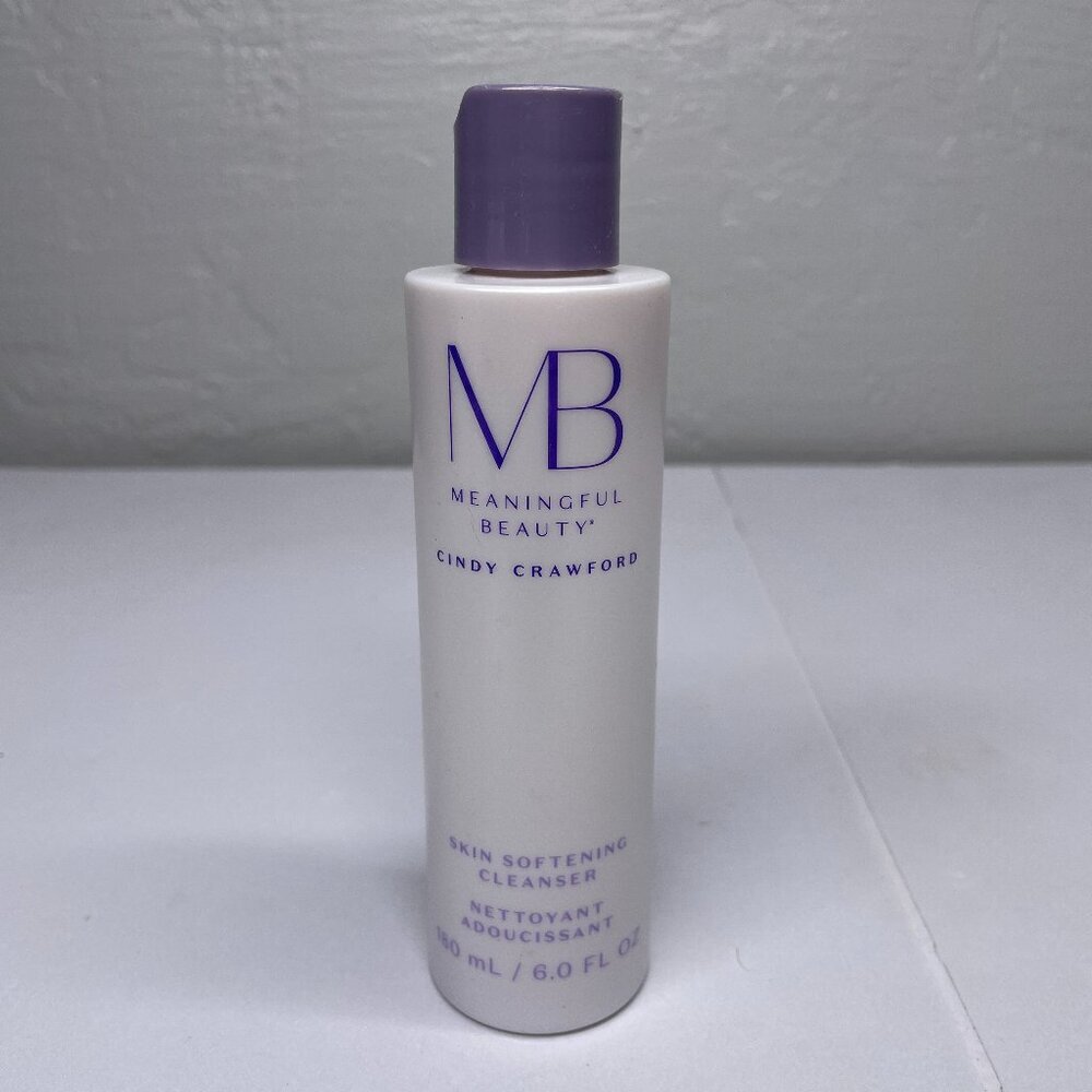 Meaningful Beauty Skin Softening Cleanser Cindy Crawford Unscented 6 oz Sealed